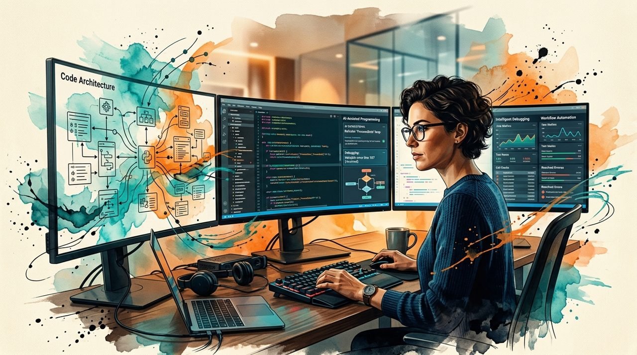 Editorial illustration accompanying Graphic Design and Creative Projects
